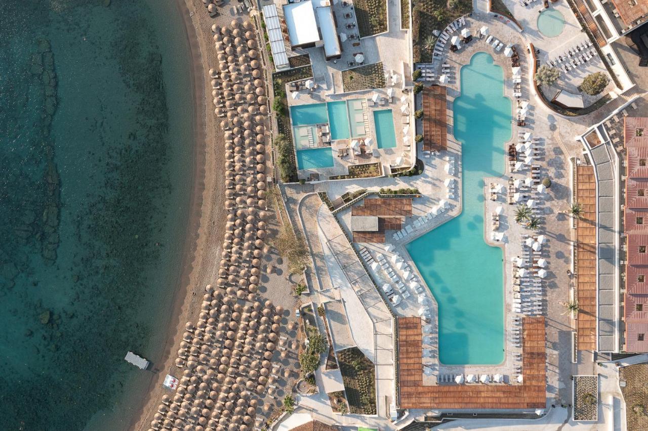Helea Lifestyle Beach Resort Kallithéa المظهر الخارجي الصورة Aerial view of the hotel