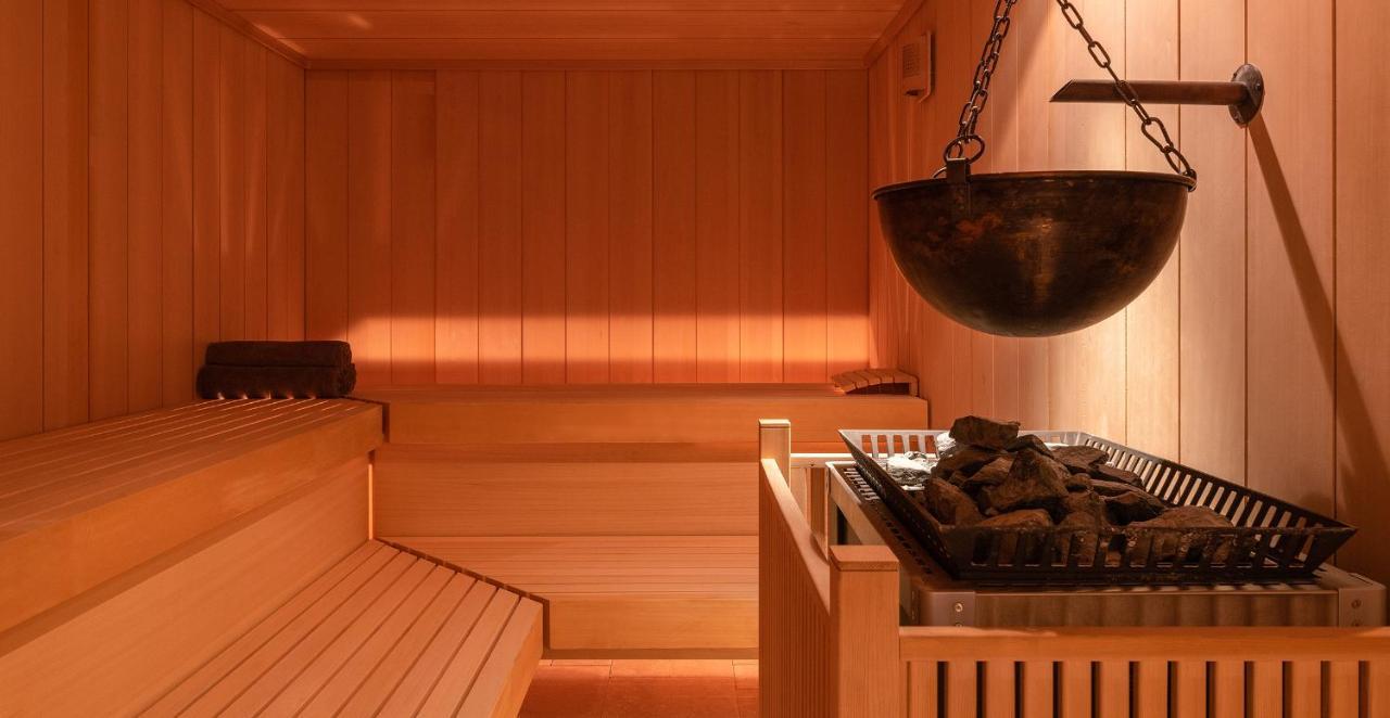 Helea Lifestyle Beach Resort Kallithéa المظهر الخارجي الصورة A Finnish sauna