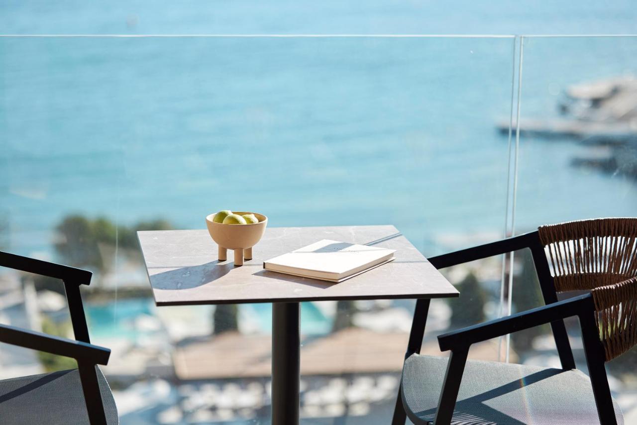 Helea Lifestyle Beach Resort Kallithéa المظهر الخارجي الصورة View from the balcony of a suite