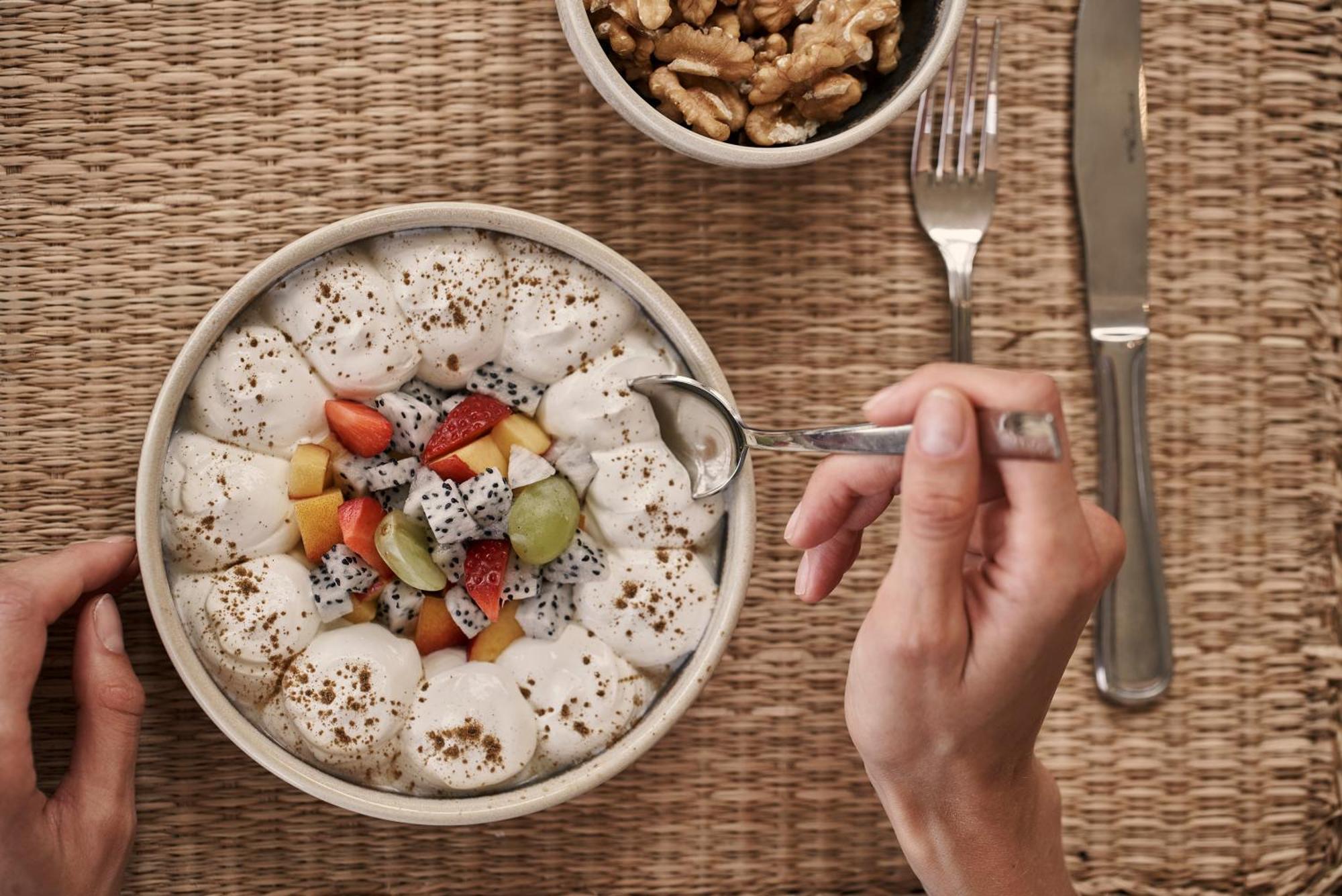 Helea Lifestyle Beach Resort Kallithéa المظهر الخارجي الصورة A bowl of chia pudding